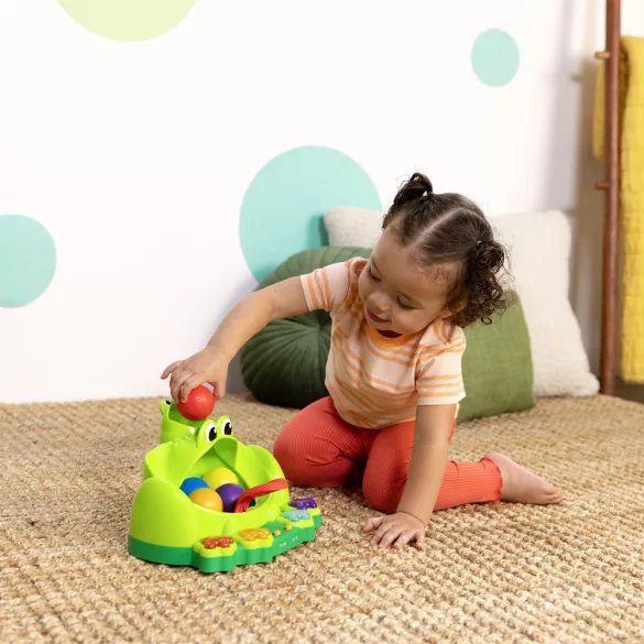 Bright Starts Interaktívna hračka Poppin' Ball Frog™, od 6 mesiacov