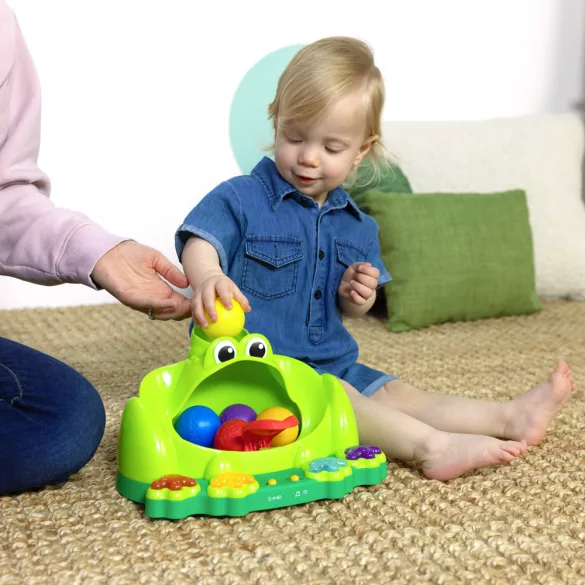 Bright Starts Interaktívna hračka Poppin' Ball Frog™, od 6 mesiacov