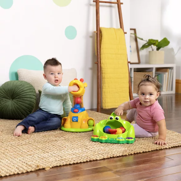 Bright Starts Interaktívna hračka Poppin' Ball Frog™, od 6 mesiacov