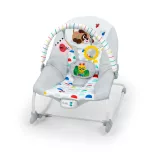 Baby Einstein Hudobné vibračné kresielko Dean's Discovery Spot™ od 0 mesiacov do 9 kg