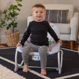 Baby Einstein Hudobné vibračné kresielko Dean's Discovery Spot™ od 0 mesiacov do 9 kg