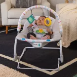 Baby Einstein Hudobné vibračné kresielko Dean's Discovery Spot™ od 0 mesiacov do 9 kg