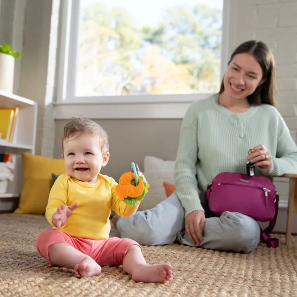 Bright Starts Hudobná hračka s kľúčikmi MonKeys™ 6m+
