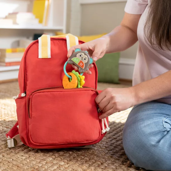 Bright Starts Hudobná hračka s kľúčikmi MonKeys™ 6m+