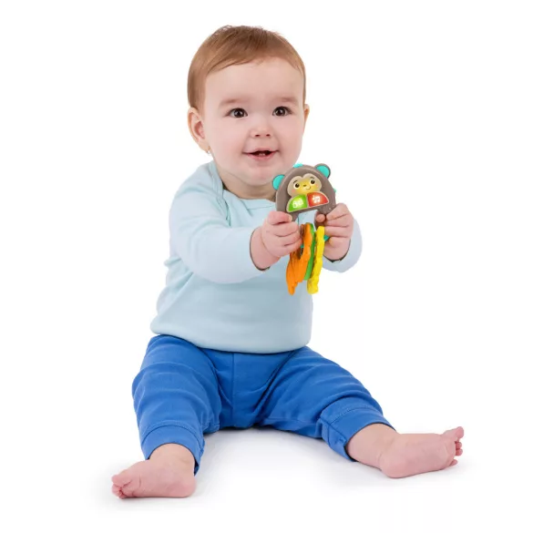 Bright Starts Hudobná hračka s kľúčikmi MonKeys™ 6m+