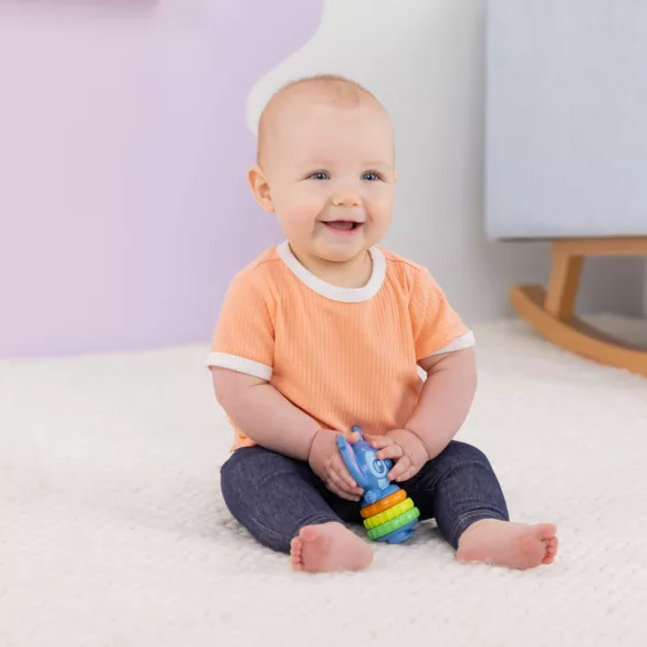 Bright Starts Senzorická hračka Twist-a-Stitch™, 3 mesiace+