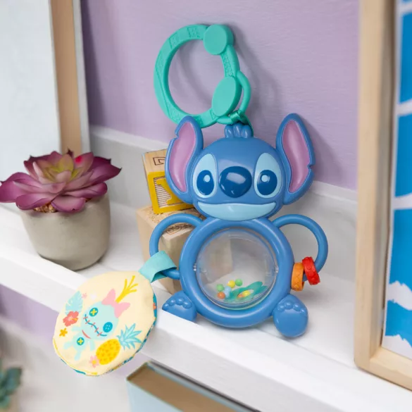 Bright Starts Hračka na krúžku C so senzormi Stitch Tummy Tumble™ 0m+