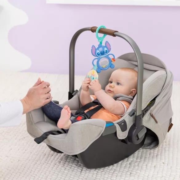 Bright Starts Hračka na krúžku C so senzormi Stitch Tummy Tumble™ 0m+