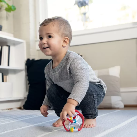Baby Einstein Hračka – lopta so senzorom Slide & Swirl™ 0 mesiacov+