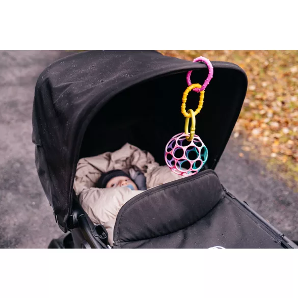 OBALL Hračka OBALL™ Classic 10 cm 0 mesiacov + AQUAINT 50 ml – mix farieb