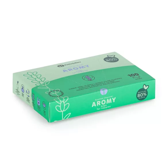 Petite&Mars AROMY voňavé vrecká na plienky s uškom, 100 ks