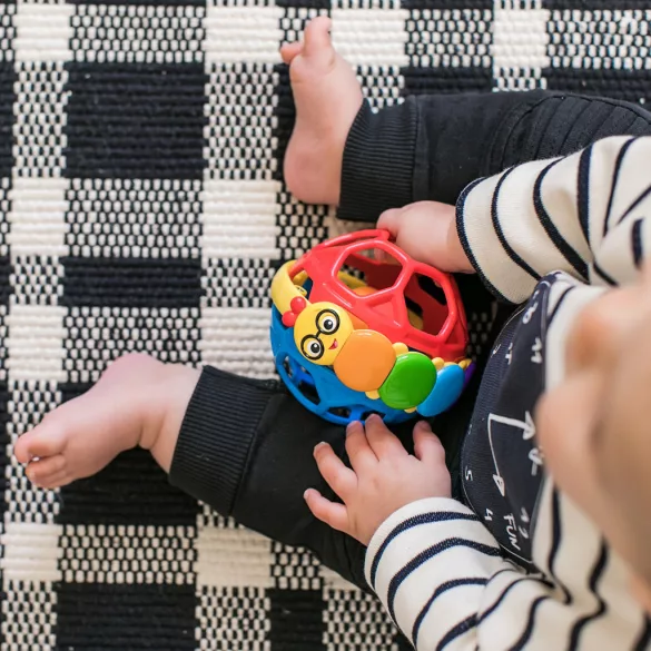 Baby Einstein žuvacia loptička Bendy Ball™, od 3 mesiacov