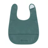 Petite&Mars Predná zásterka PU Nate 6 mesiacov+ - Misty Green