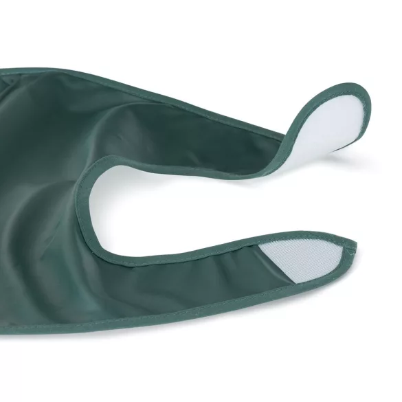 Petite&Mars Predná zásterka PU Nate 6 mesiacov+ - Misty Green