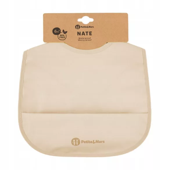 Petite&Mars Podprsenka PU Nate 6 mesiacov+ - Desert Sand