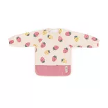 Petite&Mars Podbradník s dlhými rukávmi, Ben Beige Strawberies