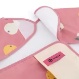 Petite&Mars Zásterka s dlhými rukávmi, Ben Pink Pears