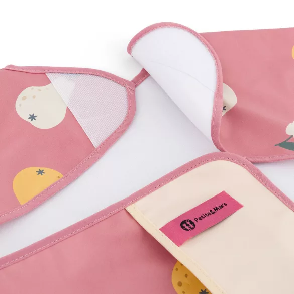 Petite&Mars Zásterka s dlhými rukávmi, Ben Pink Pears