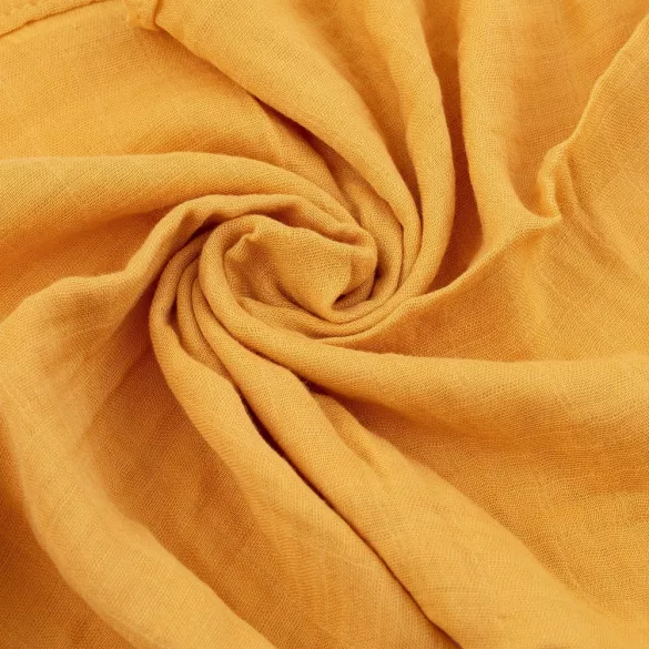 Petite&Mars Bambusová mušelínová sada 3 ks plienok, Moussy Ochre Leaves, 68 x 68 cm