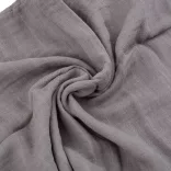 Petite&Mars Bambusová mušelínová sada 3 ks plienok Moussy Grey Planes, 68 x 68 cm