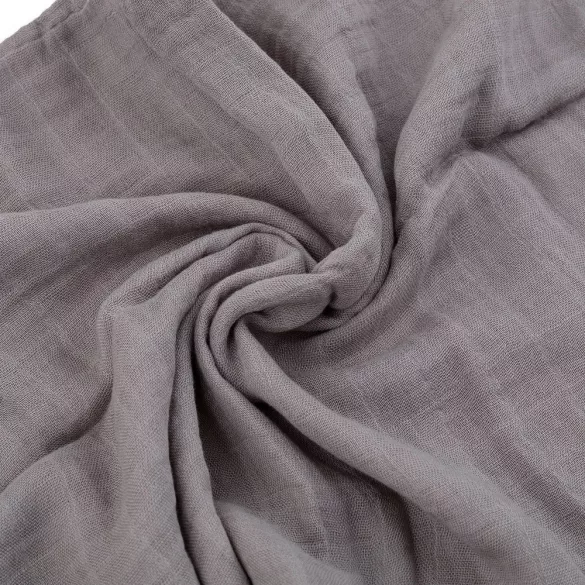 Petite&Mars Bambusová mušelínová sada 3 ks plienok Moussy Grey Planes, 68 x 68 cm