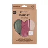 Petite&Mars Bambusová mušelínová sada 3 ks plienok Moussy Botanic Tones 68 x 68 cm