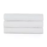 Petite&Mars Bambusová mušelínová sada 3 ks plienok, Moussy Total White, 68 x 68 cm