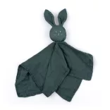 Petite&Mars Bambusová mušelínová deka na spanie, Hugo Misty Green, od 0 mesiacov