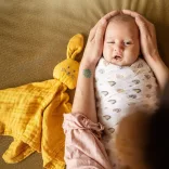 Petite&Mars Bambusová mušelínová deka na spanie, Hugo Intense Ochre, od 0 mesiacov