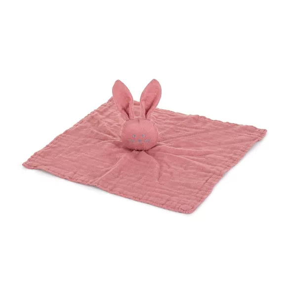 Petite&Mars Bambusová mušelínová plienka, Hugo Dusty Rose, 0 mesiacov+