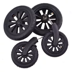   Petite&Mars Sada nafukovacích kolies, 4 ks, pre kočík Street+