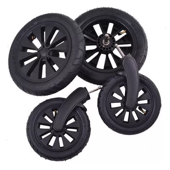 Petite&Mars Sada nafukovacích kolies, 4 ks, pre kočík Street+