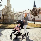 Detský kočík Petite&Mars Sport, Cross, antracitovo modrý