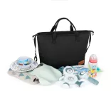 Petite&Mars taška na plienky, BAG, Universal Black