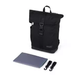 Petite&Mars Prebaľovací batoh na kočík Jackob - Absolute Black