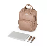 Petite&Mars Prebaľovací batoh na kočík Jasper – Camel Beige
