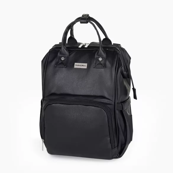 Petite&Mars Jasper prebaľovací batoh na kočík - Absolute Black