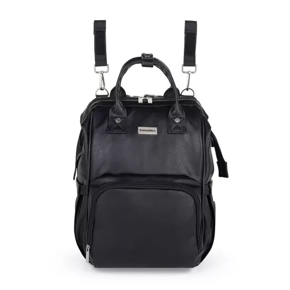 Petite&Mars Jasper prebaľovací batoh na kočík - Absolute Black