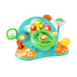   Bright Starts Hudobná hračka s volantom, Lights & Colors Driver™, 6 mesiacov+