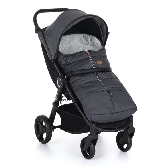 Petite&Mars Nastaviteľný vak na kabát, 3v1 Jibot, Charcoal Grey