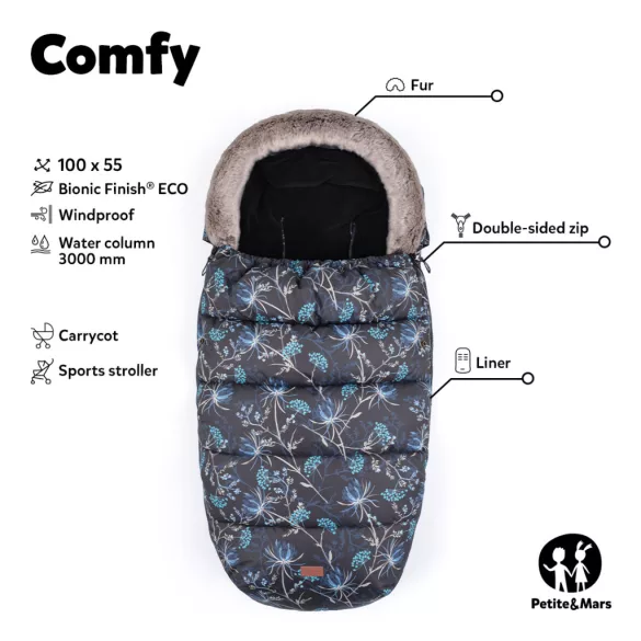 Petite&Mars Oblečenie Comfy 4v1 - Veritable Khaki
