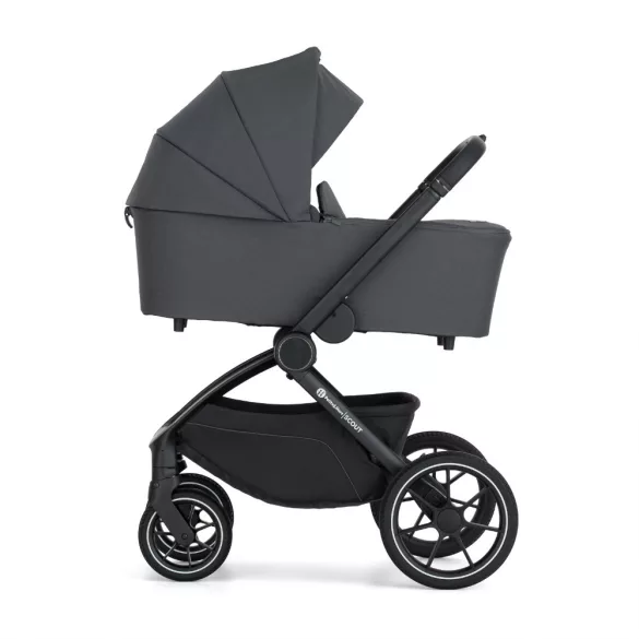 Petite&Mars Kombinovaný kočík SCOUT 2in1 Anthracite Moon