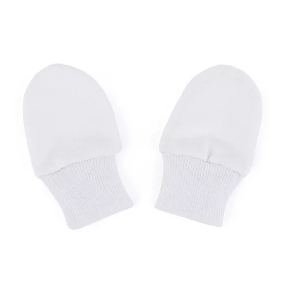Petite&Mars rukavice pre novorodencov, Smoothie, Infinity White