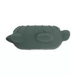Petite&Mars Silikónový digitálny teplomer na vodu Turtle Terry Misty Green 0 mesiacov+