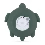 Petite&Mars Silikónový digitálny teplomer na vodu Turtle Terry Misty Green 0 mesiacov+