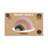 Petite&Mars Drevená stavebnica, Stardust Wood of Mars, od 24 mesiacov