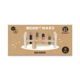Petite&Mars Drevená hračka, Big Bang Wood of Mars, od 12 mesiacov
