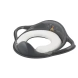 Maltex Mäkká WC sedátka s úchytom, koník, Minimal, steel grey
