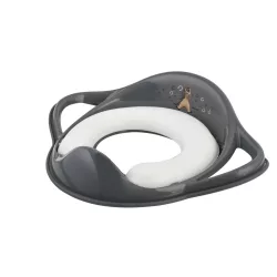   Maltex Mäkká WC sedátka s úchytom, koník, Minimal, steel grey