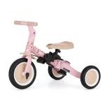PETITE&MARS Multifunkčné trojkolka 5 v 1 Turbo – limitovaná edícia Pink Rosy Wilderness